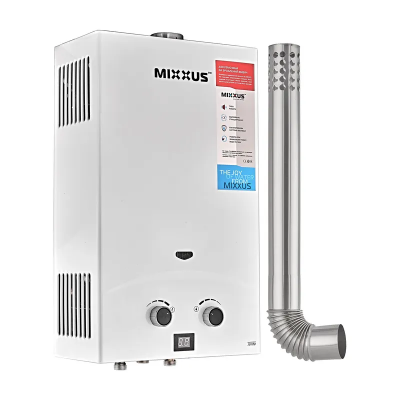 Колонка газовая турбированная Mixxus GWH-0710 BASIC TURBO WHITE 10 л/мин (WH0028) Колонка газовая турбированная Mixxus GWH-0710 BASIC TURBO WHITE 10 л/мин (WH0028)